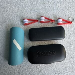 Costco Black Glasses Case Blue Case Lot Of 3 Cases